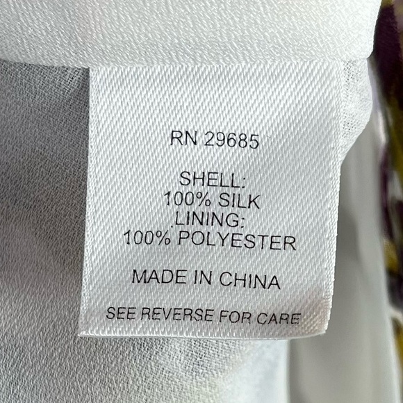 PENDLETON 100% Silk Sleeveless Blouse Large - Picture 11 of 12